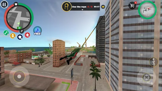 Thrilling Urban Climbing Awaits rope hero mod apk