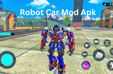 robot car mod apk feature image